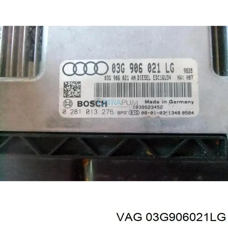 Купить 03G906021LG VAG Электронный блок управления двигателем