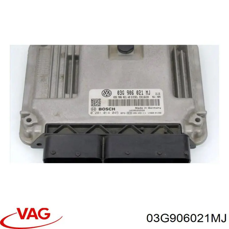 Купить 03G906021MJ VAG Электронный блок управления двигателем