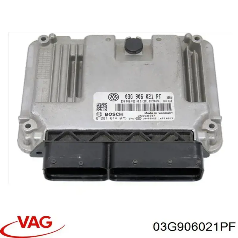 ЭБУ двигателем VAG 03G906021PF цена, от 56.43 USD