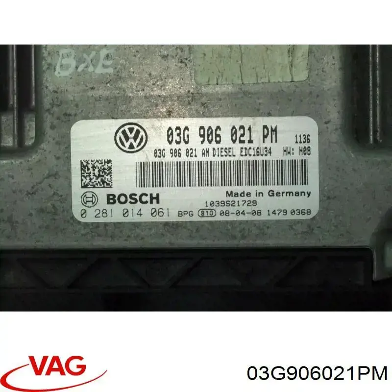 ЭБУ двигателем VAG 0281014061 цена, от 25.40 USD