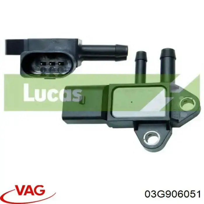 03G906051 VAG Датчик давления выхлопных газов