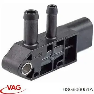 03G906051A VAG Датчик давления выхлопных газов