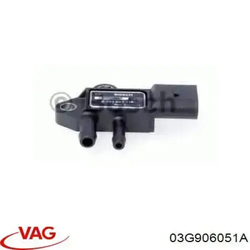 Купить 03G906051A VAG Датчик давления выхлопных газов