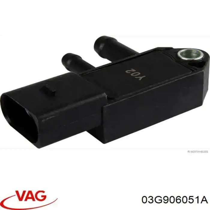Датчик давления выхлопных газов 03G906051A VAG