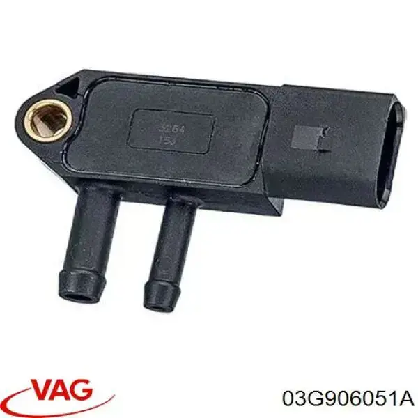 Датчик давления выхлопных газов 03G906051A VAG