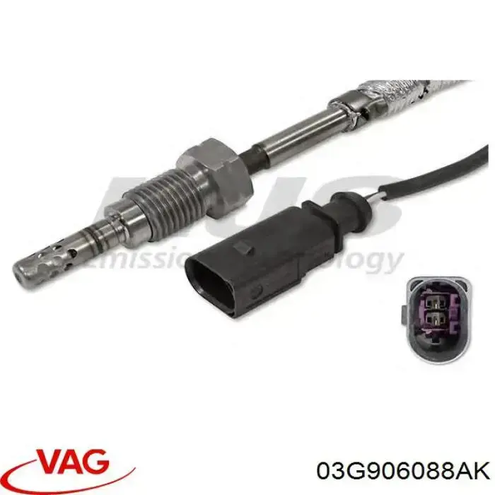 Купить 03G906088AK VAG Датчик температуры отработавших газов (ОГ), перед турбиной