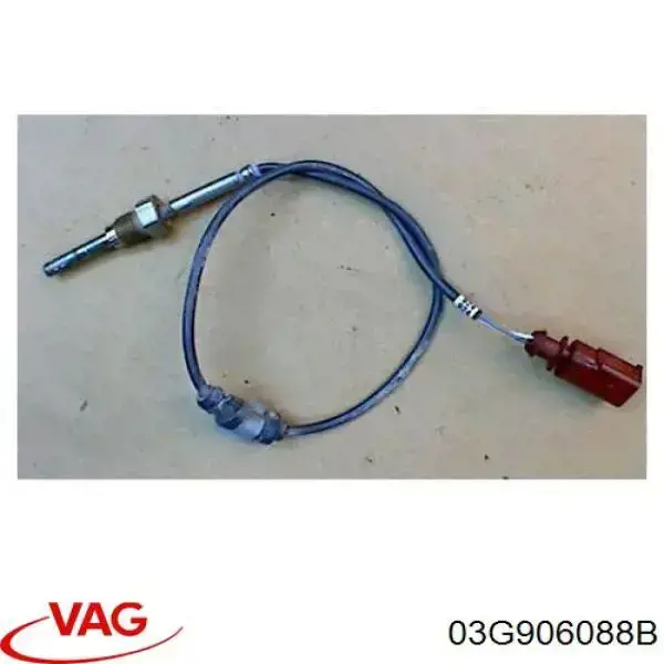 03G906088B VAG sensor de temperatura dos gases de escape (ge, depois de filtro de partículas diesel)