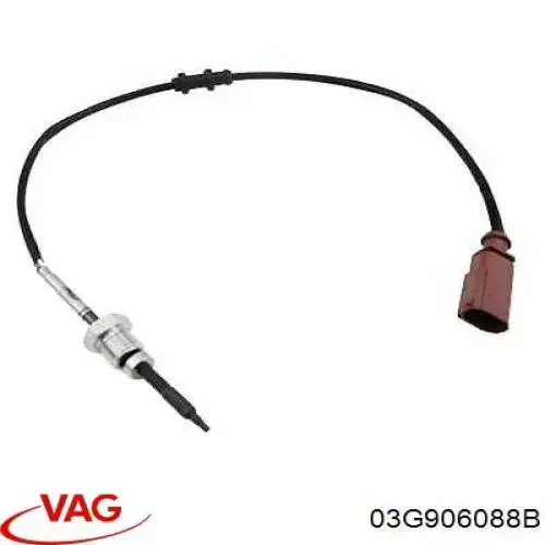 Купить 03G906088B VAG Датчик температуры отработавших газов (ОГ), после сажевого фильтра