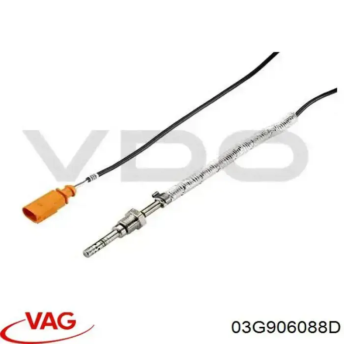 Купить 03G906088D VAG Датчик температуры отработавших газов (ОГ), после сажевого фильтра