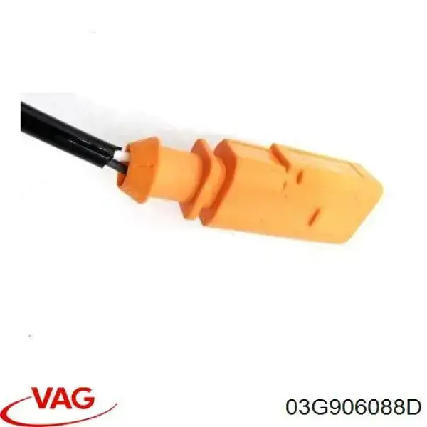 03G906088D VAG sensor de temperatura dos gases de escape (ge, depois de filtro de partículas diesel)
