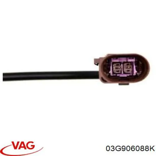 Купить 03G906088K VAG Датчик температуры отработавших газов (ОГ), перед сажевым фильтром