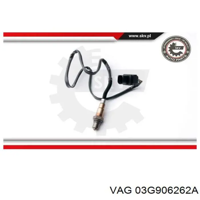 Лямбдазонд, датчик кислорода до катализатора VAG 03G906262A цена, от 8.87 USD