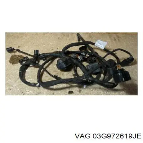 03G972619JE VAG Жгут проводов моторного отсека