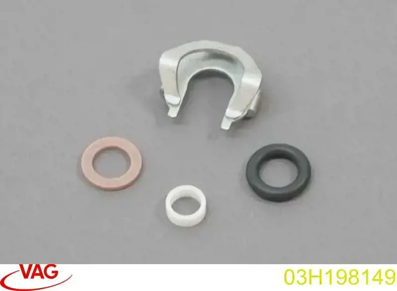 03H198149 VAG Кольцо форсунки инжектора посадочное