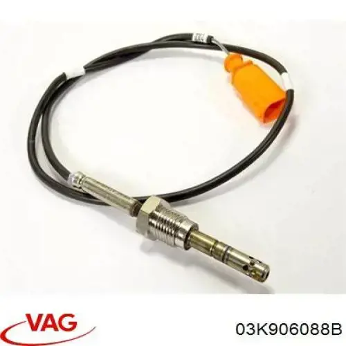 Датчик температуры выхлопных газов после сажевого фильтра VAG 03K906088B цена, от 72.89 USD