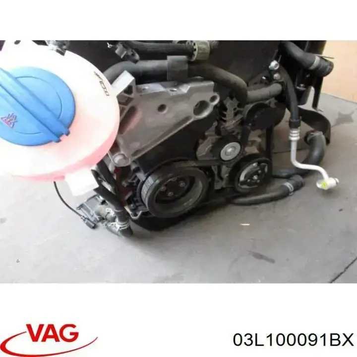 03L100091BX VAG двигатель в сборе