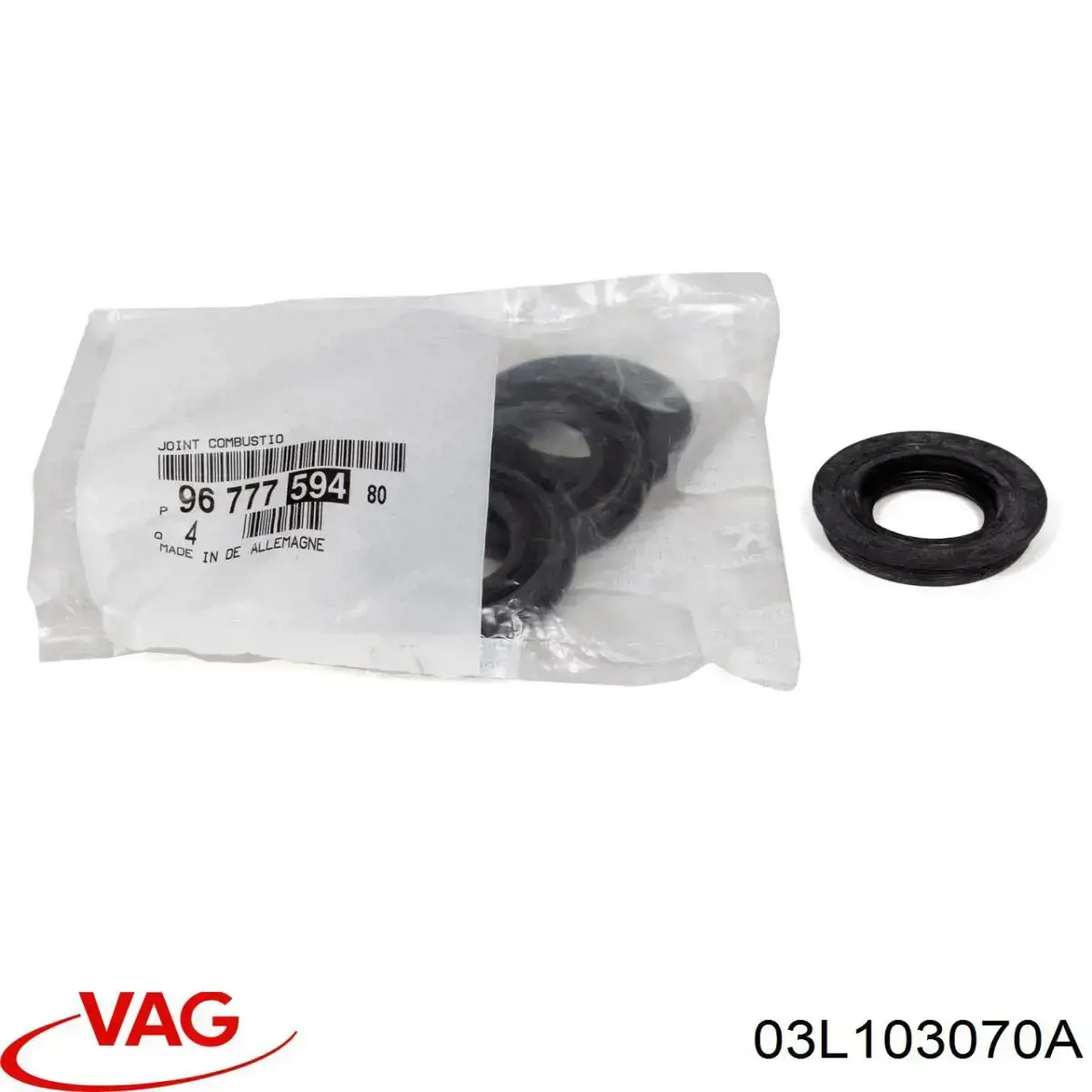 Кольцо уплотнительное свечного колодца VAG 03L103070A