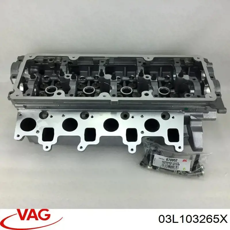 03L103265X VAG Головка блока цилиндров