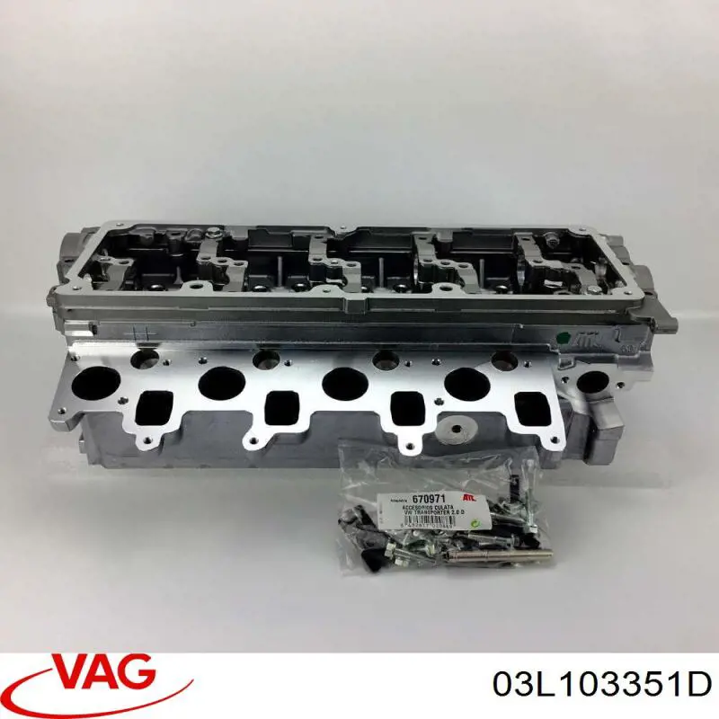 03L103351D VAG Головка блока цилиндров