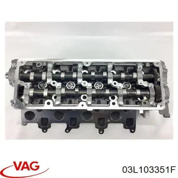 03L103351F VAG головка блока цилиндров (гбц)