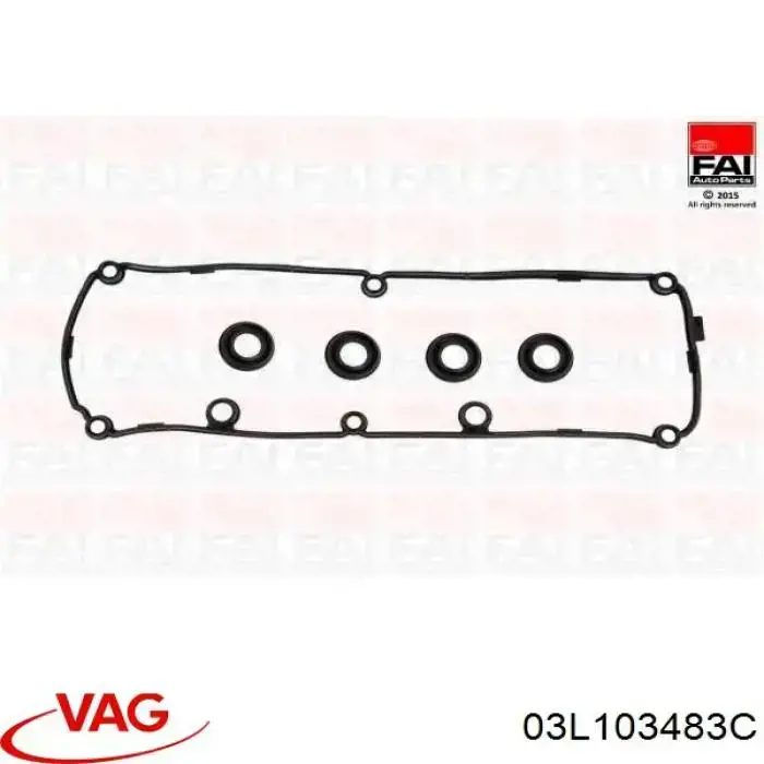 Купить 03L103483C VAG Прокладка клапанной крышки двигателя