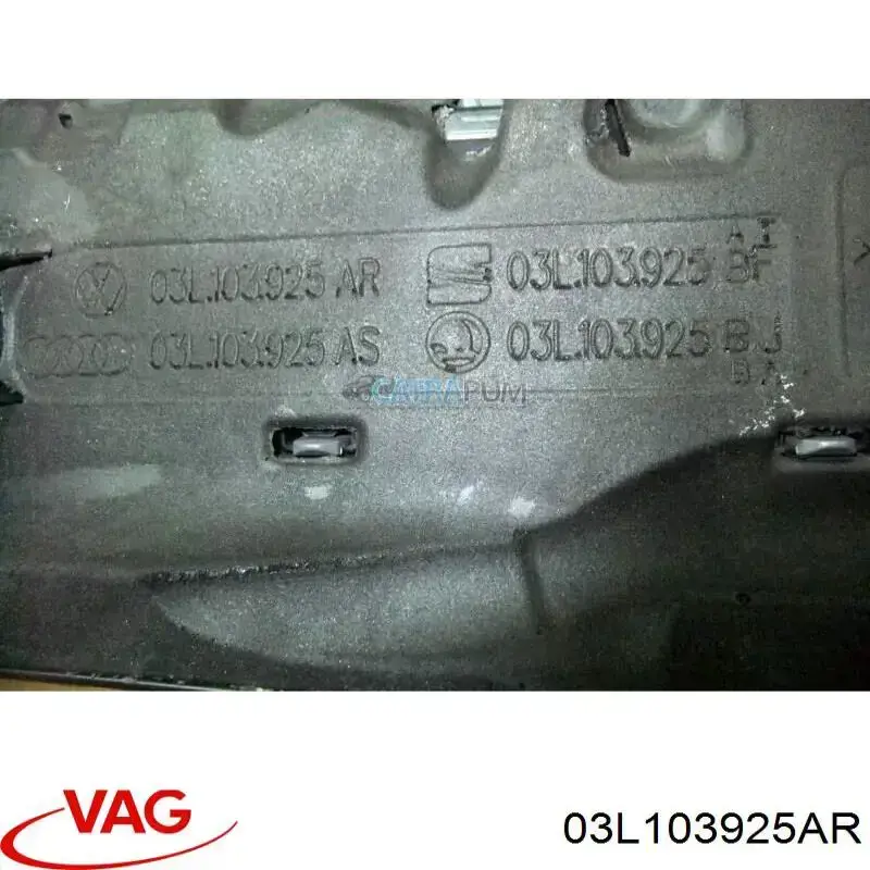 03L103925AR VAG Экран двигателя