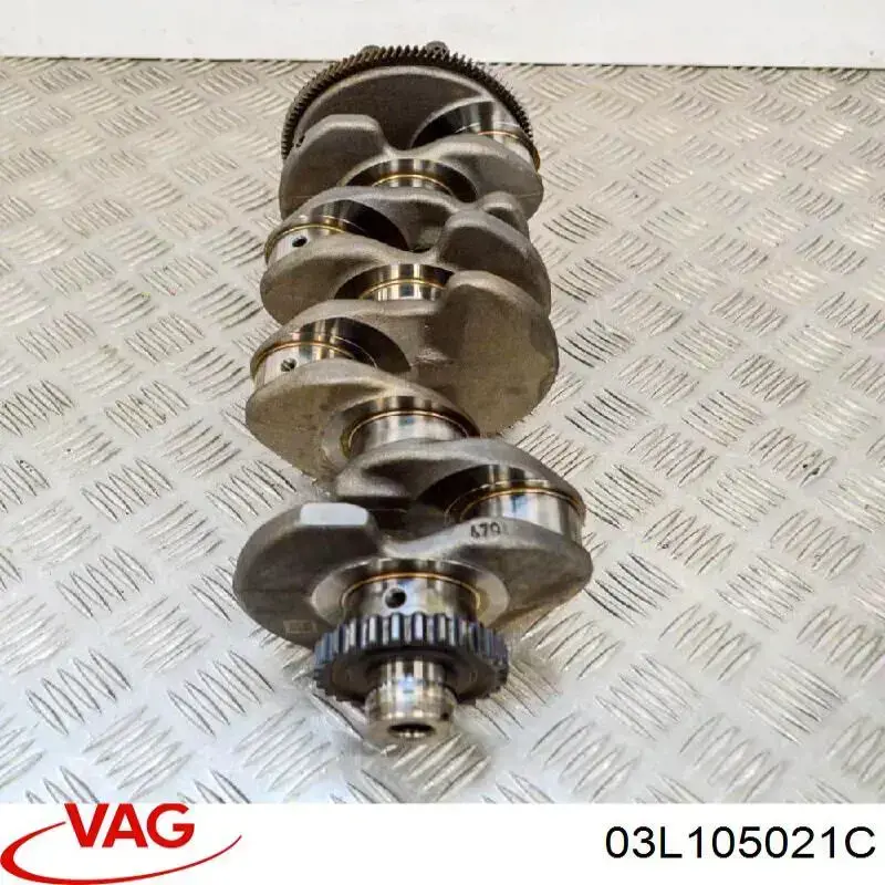 Коленвал двигателя VAG 03L105021C