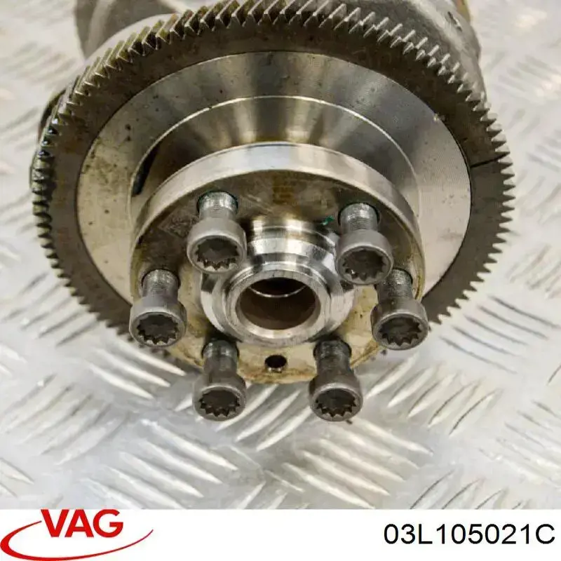 Вал коленчатый и маховик VAG 03L105021C цена, от 200.40 USD