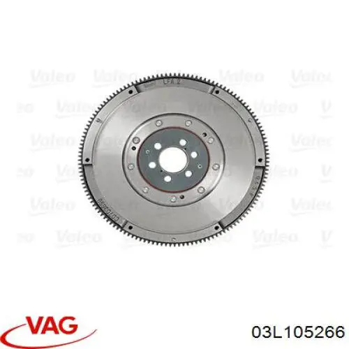 Купить 03L105266 VAG Маховик с зубчатым ободом