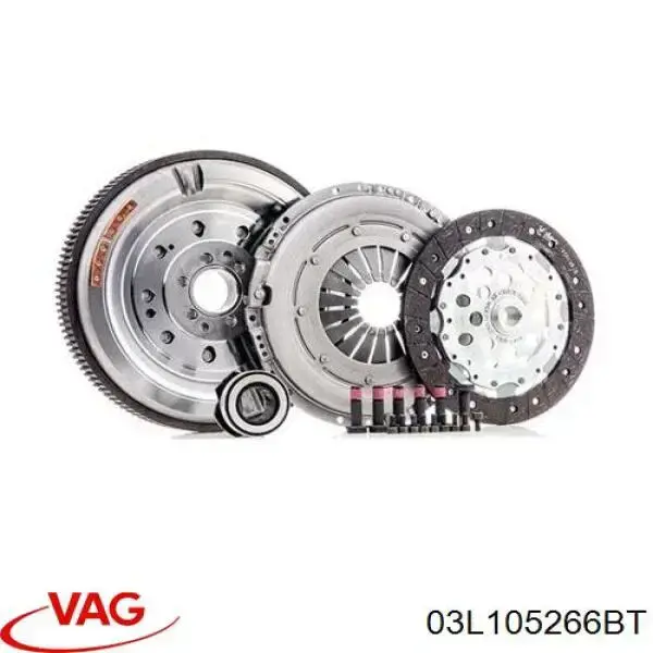 Маховик двигателя VAG 03L105266BT цена, от 298.30 USD