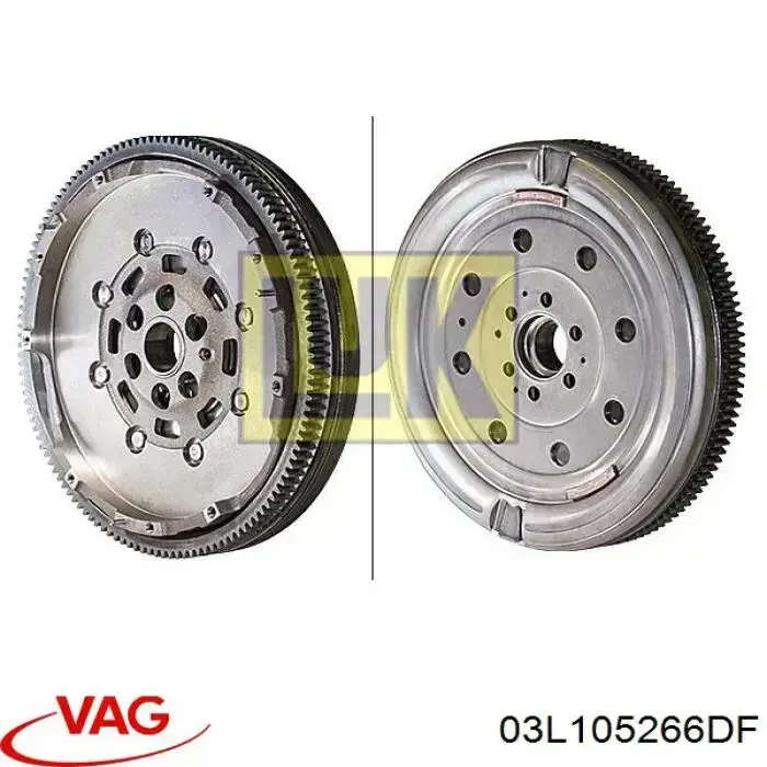 Купить 03L105266DF VAG Маховик с зубчатым ободом