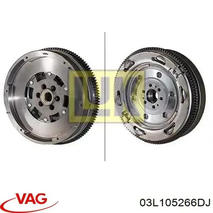 Маховик 03L105266DJ VAG