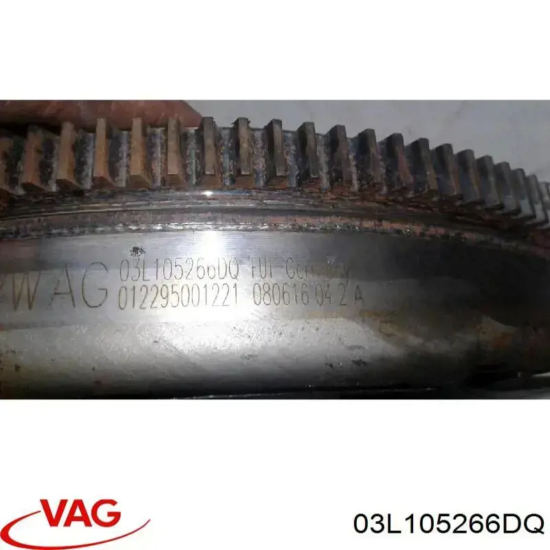 Купить 03L105266DQ VAG Маховик с зубчатым ободом
