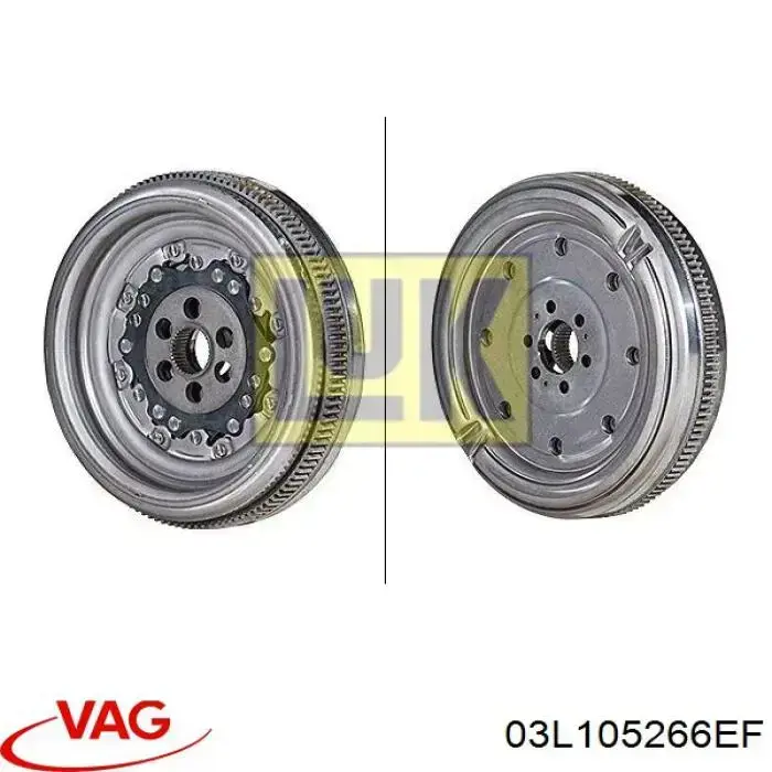 Купить 03L105266EF VAG Маховик с зубчатым ободом