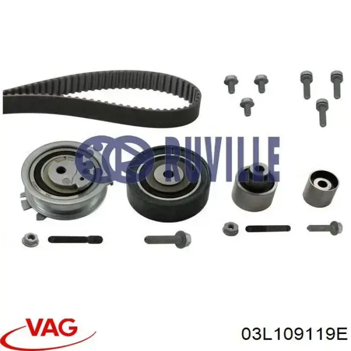 Купить 03L109119E VAG Ремень газораспределительного механизма