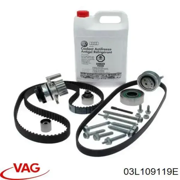 03L109119E VAG correia do mecanismo de distribuição de gás