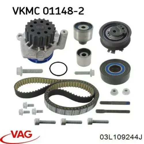 Купить 03L109244J VAG Ведуший ролик ГРМ