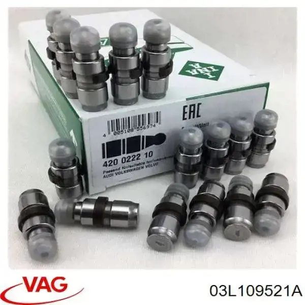 Толкатель клапана гидравлический VAG 03L109521A цена, от 6.42 USD