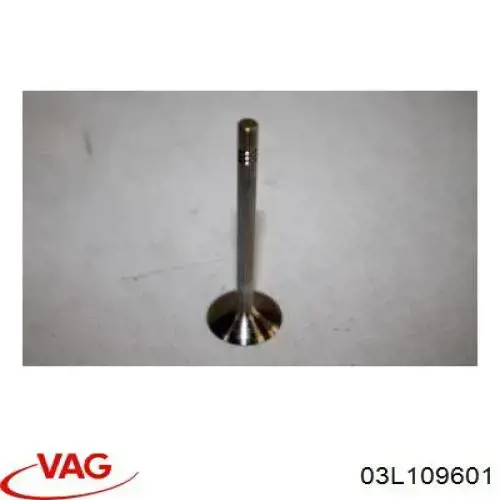 Клапан впускной VAG 03L109601
