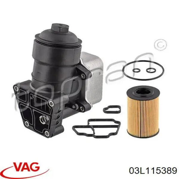 Корпус масляного фильтра 03L115389 VAG