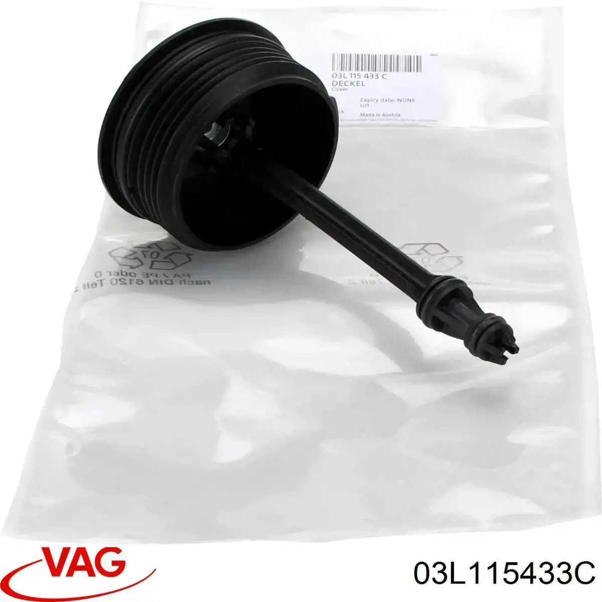 03L115433C VAG Крышка масляного фильтра