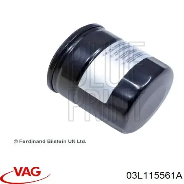 03L115561A VAG Масляный фильтр двигателя