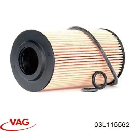 03L115562 VAG filtro de óleo