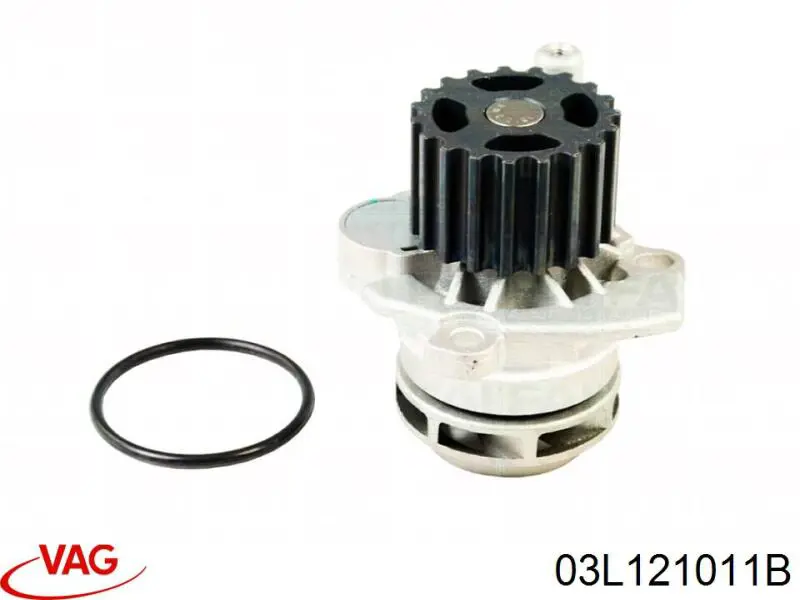 Помпа охлаждения VAG 03L121011B цена, от 27.87 USD