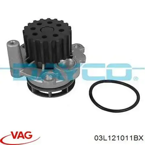 Помпа охлаждения VAG 03L121011BX цена, от 29.59 USD
