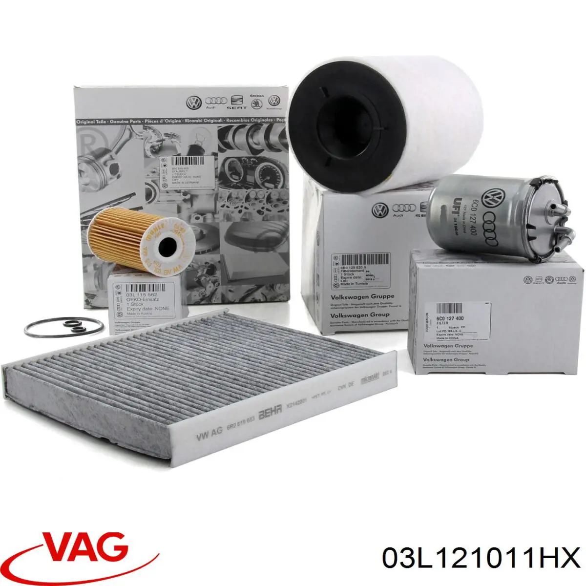 Водяной насос VAG 03L121011HX