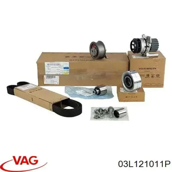 Помпа охлаждения VAG 03L121011P цена, от 87.50 USD