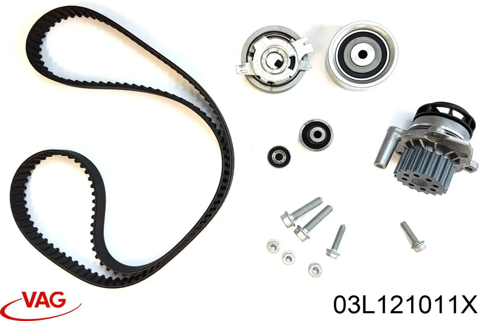 Помпа охлаждения VAG 03L121011X цена, от 42.13 USD