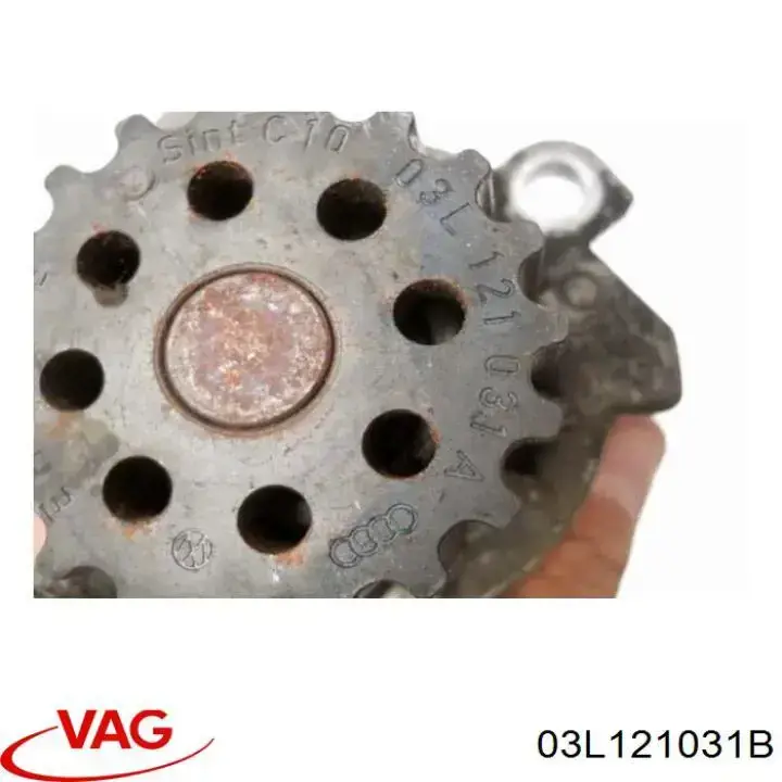 03L121031B VAG bomba de água (bomba de esfriamento)