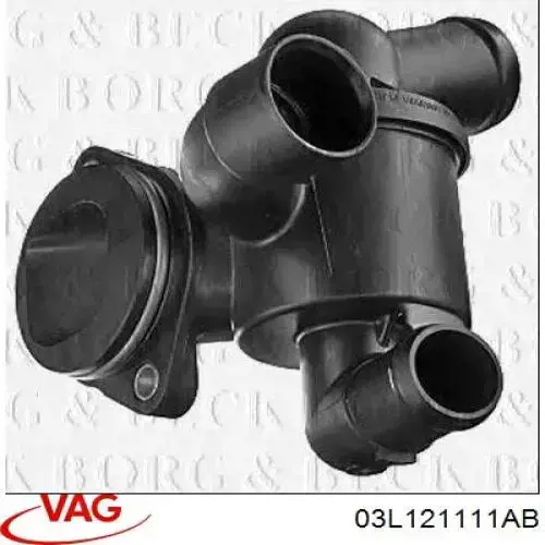 Термостат в сборе Vernet 732887J